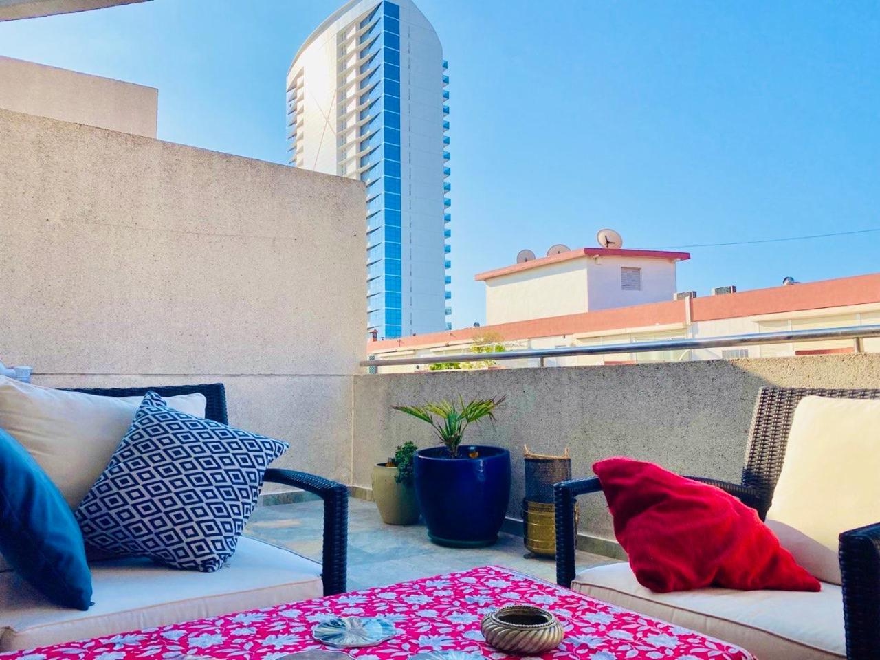 Sky Apartment Planta Ultima, Gran Terraza En Techo, 5 Minutos De La Playa Calpe Exterior foto